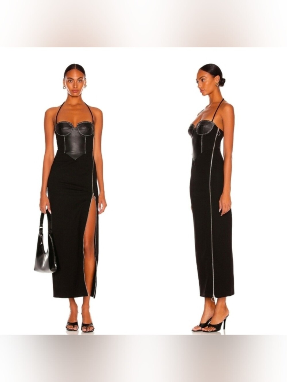 Staud Hindley Dress Black